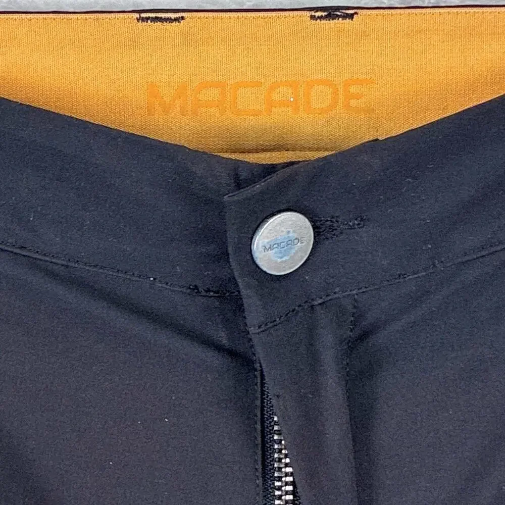 Macade Pants Mens 32x34 Black Performance Stretch Slim Fit Golf Preppy Outdoor